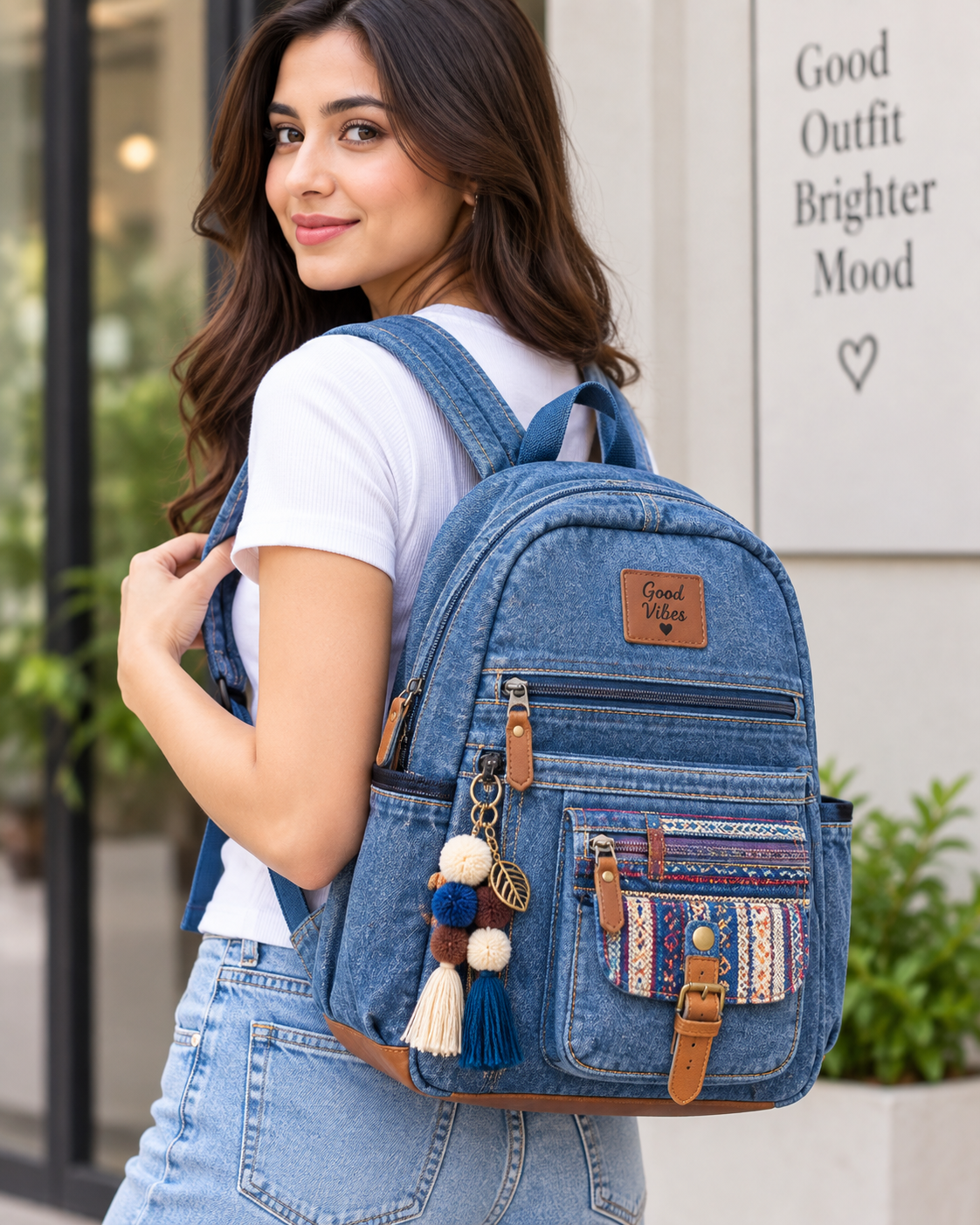 Denim bag